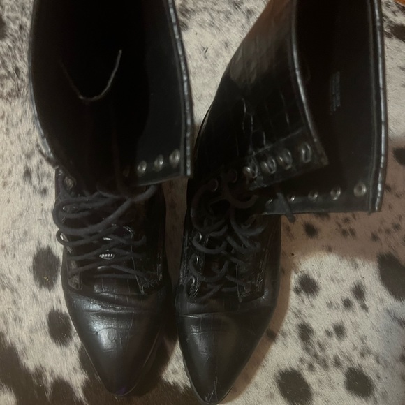 Luxury rebel combat boots - Picture 2 of 6